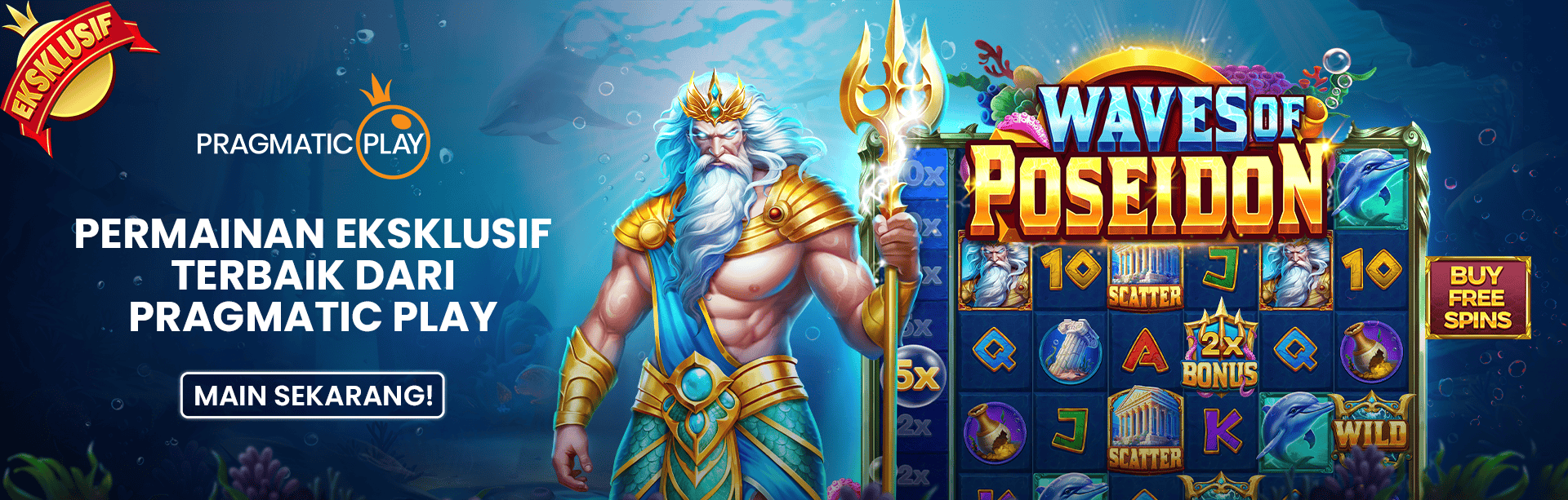 PP - WAVES OF POSEIDON GAME PROMO BANNER